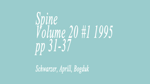 The sacroiliac joint in chronic low back pain.