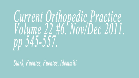 The history of sacroiliac joint arthrodesis: A critical review and introduction of a new technique.